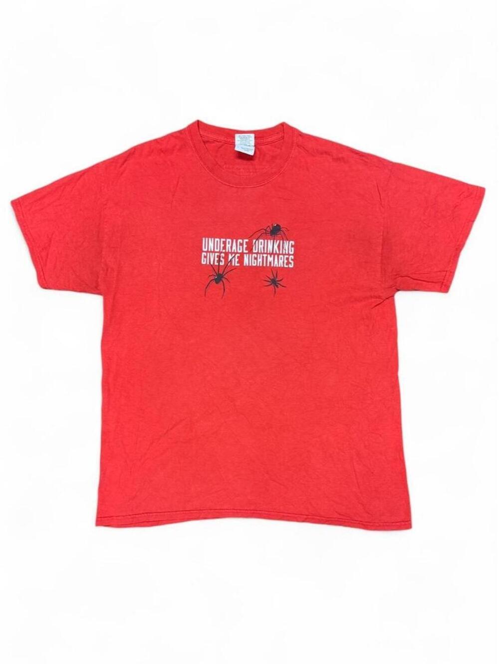 RARE early 2000s vintage public service graphic t-shirt